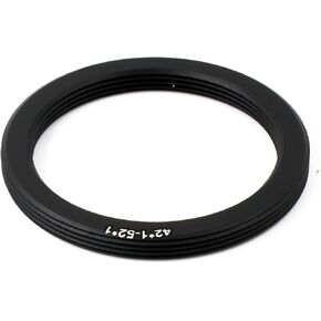 M42-M52 Full Tooth Modification Ring 5mm Thickness 42mmx1 Inner to 52mmx1 Outer Thread Adapter Ring