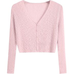 Womens Shirt Long Sleeve V Neck T-Shirt Cotton Button Down Tops Lightweight Knit Solid Basic Blouses Fashion Tees