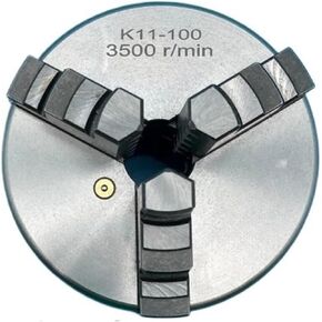 100MM Chuck K11-100 Mini 3 Jaw Self-Centering Chuck Manual Chuck