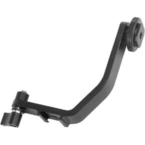 Tilt Arm for FEELWORLD F5 F570 S55 FW568 5 5.5 5.7 Inch Monitor On Camera Field Monitor Mount with 1/4 Inch Bayonet On DSLR Stabilizer Gimbal Crane Rig, 360° Rotation