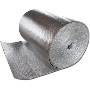 Heat-Insulating Foil, Bubble-Insulating Foil for Waterproofing and Damp-proofing Floors, Walls and Sheds(3m)