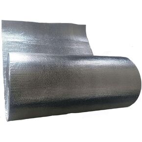 Insulation Foil Double Bubble Reflective for Walls Lofts Doors Floors Boat Sheds Boats Greenhouses Garages(20m)