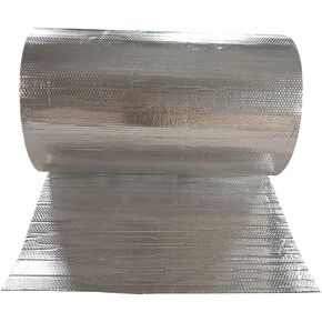 Thermal Insulation Film Heat Reflective Rolls Foam Core Heat and Cold Shielding Foils(1*25m)