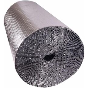 Insulating Bubble Foil, Self-Adhesive Insulating Bubble Foil, Insulating Bubble Foil for Floors and Attics(0.5m)