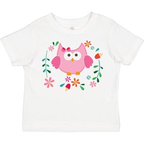 inktastic Owl for Girls Toddler T-Shirt
