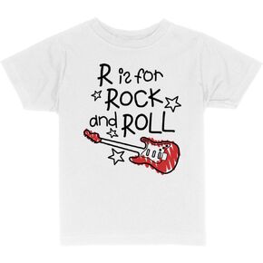 R is for Rock and Roll Toddler Kids T-Shirt