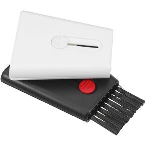 2Pcs Portable Multi Functional Cleaning Brush Telescopic Keyboard and Screen for Laptops and Cameras Static Electronics Cleaning Tool Stylish Dual