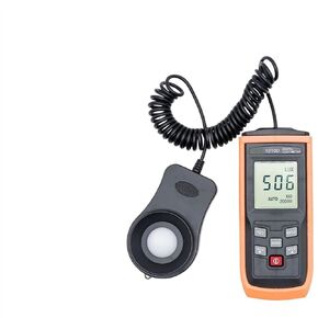 Light Meters, Digital Luminometer Max 200,000Lux Luminance Lux Fc Test Luminometer Luminometer Auto LCD Luminometer