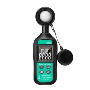 Light Meters, Illuminance Meter UV Radiometer Handheld Illuminance Meter Light Meter Digital Illuminator Handheld Ambient Temperature Meter