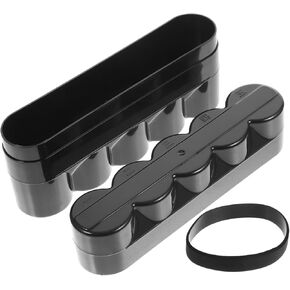 IMIKEYA Hard Plastic Film Storage Case Film Holder for Compact Organizer against Damage