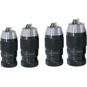 1pc B10 B12 B16 B18 B22 Chuck Collet Self Tighten Keyless Drill Chuck for Drilling Machine Taper Drill Chuck for Power(B22(5-20MM))