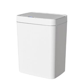 Smart Sensor Trash Can Automatic Kicking Garbage Bin for Kitchen Bathroom Waterproof Waste Bin