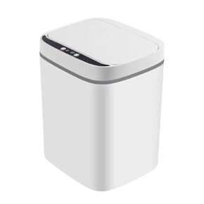 Household Night Light Automatic Sensor Opening Garbage Can Kitchen Bedroom Living Room Trash Cans(31.5 * 23 * 20CM)