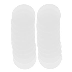 PRETYZOOM 20Pcs Round Downlight Diffusion Plates Easy Installation Replacement Shading Plates for LED Lights Material Enhances Light Evenness for Multiple Fixtures