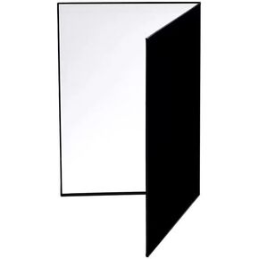 Photography Reflector Cardboard, Light Control Board for Studio Photography (2 Pack, 17 x 12 Inch)