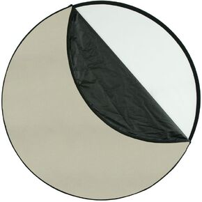Westcott 50" 5-in-1 Sunlight reflector kit - Diffusion, Silver, White, Sunlight, Black
