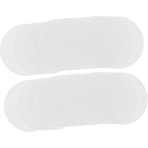Amosfun 20pcs LED Downlight Diffusion Plates Spotlight Diffuser for Eye Protection Dust Prevention for Home Restaurant Lighting