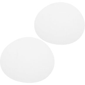 HOMSFOU 2Pcs Light Diffuser Safe Glare Lampshade for Ceiling Lights Heat Resistant Soft Light Cover for Rooms and Bedrooms Gentle Illumination Easy Installation