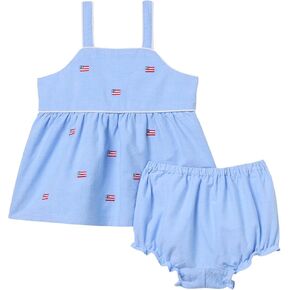 Janie and Jack baby-girls Flag Icon Set (Infant)