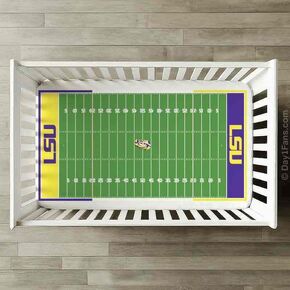 STADIUMSHEETS Day1Fans Officially-Licensed Fitted Crib Sheet (Oklahoma State Cowboys)