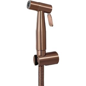 Handheld Bidet Toilet Sprayer, Stainless Steel Bathroom Bidet Sprayer Set, Baby Cloth Diaper Sprayer, Bidet Sprayer for Bathing Pets, Feminine Hygiene, Bidet Attachment,Brushed Gold