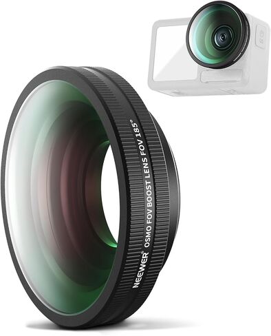 NEEWER Variable ND Filter Compatible with DJI Osmo Action 5 Pro & Action 4, ND8-32 (3-5 Stops) Screw On Neutral Density Lens Filter Multicoated HD Optical Glass Action Camera Accessories in Kuwait