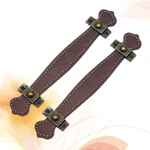 2 PCS Cabinet Drawer Pulls Modern Kitchen Handle Pulls Furniture Vintage Handles Drawers Drawer Pulls Retro Style Handle - (Color: Black, Size: Size 1) in Saudi Arabia