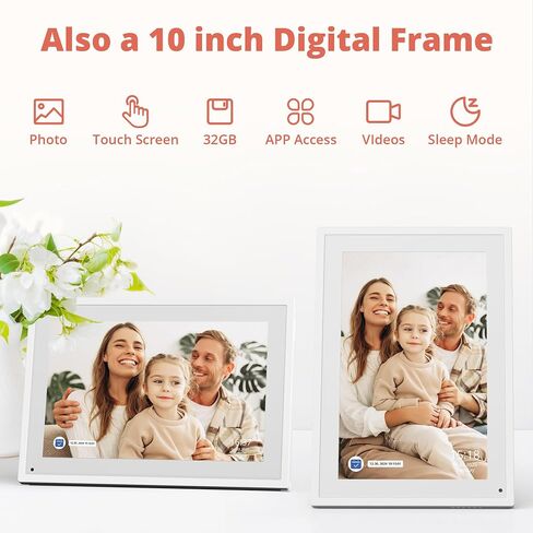 Digital Calender 15.6 Inch Smart Wall Calender, Touchscreen Electronic Calender Planner for 2025 Family Chore Chart Rewards and Schedules, Interactive Display, APP Access, Wall Mount or Stand in Kuwait