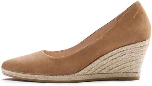 Viscata Roses Espadrille Suede Ledges U Cut Enseam Shoes 2.75 بوصة U Cut Spain مصنوعة يدويًا للنساء من قماش القطن العلوي المتنفس مع الجوت الطبيعي بنسبة 100 ٪ ، لجميع المناسبات: عارضة ، عمل ، حفلة in Saudi Arabia