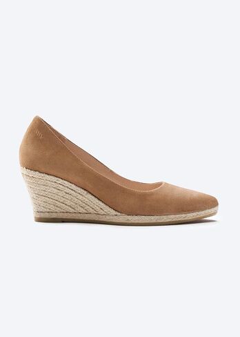 Viscata Roses Espadrille Suede Ledges U Cut Enseam Shoes 2.75 بوصة U Cut Spain مصنوعة يدويًا للنساء من قماش القطن العلوي المتنفس مع الجوت الطبيعي بنسبة 100 ٪ ، لجميع المناسبات: عارضة ، عمل ، حفلة in Saudi Arabia