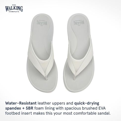 Balboa Women's Arch Support Flip Flops | Orthopedic Sandals for Women with Built-In Orthotics in Kuwait