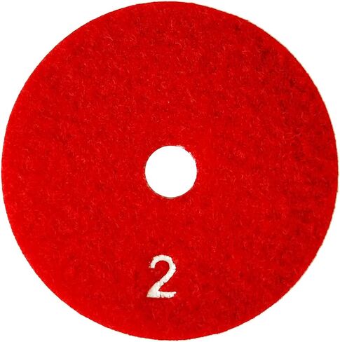 Diamond Polishing Pads 100mm 4" Inch Wet/Dry 3 Step 3 Pcs Abrasive Disc for Concrete Marble Quartz Granite Countertop Stone (3 Pcs/Kit) in Saudi Arabia