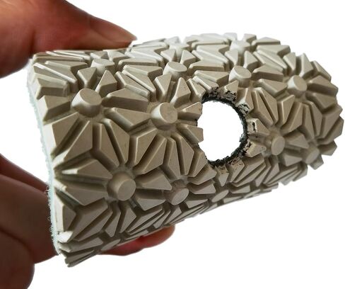 Diamond Polishing Pads 100mm 4" Inch Wet/Dry 3 Step 3 Pcs Abrasive Disc for Concrete Marble Quartz Granite Countertop Stone (3 Pcs/Kit) in Saudi Arabia