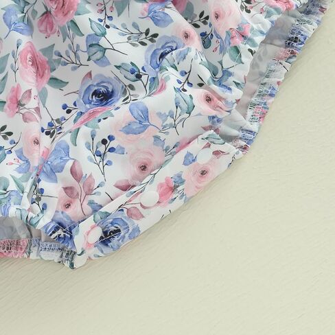 Daddys Girls Baby Clothes Newborn Girl Smocked Bubble Romper Short Sleeve Bodysuit One Piece Summer Outfits in Kuwait