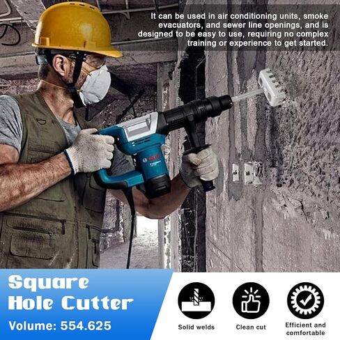 Creative Square Hole Cutter for Electrical Box, Model 86 Electric Box Square Hole Cutter for Brick Concrete Cement Stone in Kuwait