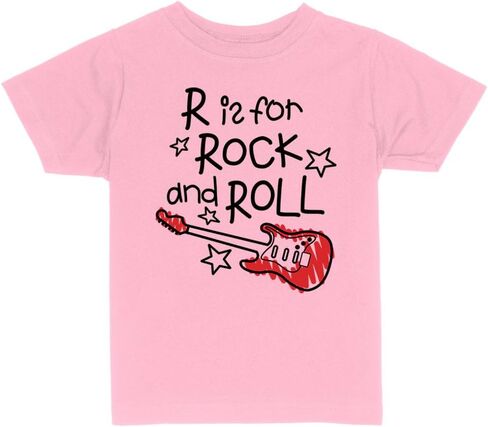 R is for Rock and Roll Toddler Kids T-Shirt in Saudi Arabia