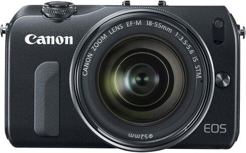 Canon EOS M 18.0 MP Compact Systems Camera with 3.0-Inch LCD and EF-M18-55mm is STM Lens in Saudi Arabia