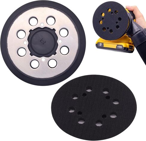 2 Pack Sander Replacement Pads, 5 Inch Metal Sanding Pad Competible with DEWALT DWE6423, 6423K, DWE6421, 6421K, DCW210B Random Orbit Sanders, DWE64233 N329079 Replacement Sander Pad in Kuwait