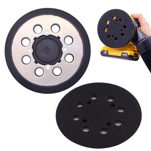 2 Pack Sander Replacement Pads, 5 Inch Metal Sanding Pad Competible with DEWALT DWE6423, 6423K, DWE6421, 6421K, DCW210B Random Orbit Sanders, DWE64233 N329079 Replacement Sander Pad in Kuwait