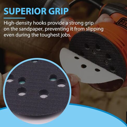 2 Pack Sander Replacement Pads, 5 Inch Metal Sanding Pad Competible with DEWALT DWE6423, 6423K, DWE6421, 6421K, DCW210B Random Orbit Sanders, DWE64233 N329079 Replacement Sander Pad in Kuwait