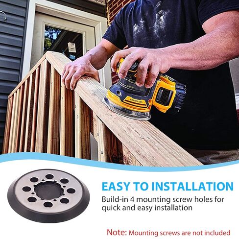 2 Pack Sander Replacement Pads, 5 Inch Metal Sanding Pad Competible with DEWALT DWE6423, 6423K, DWE6421, 6421K, DCW210B Random Orbit Sanders, DWE64233 N329079 Replacement Sander Pad in Kuwait