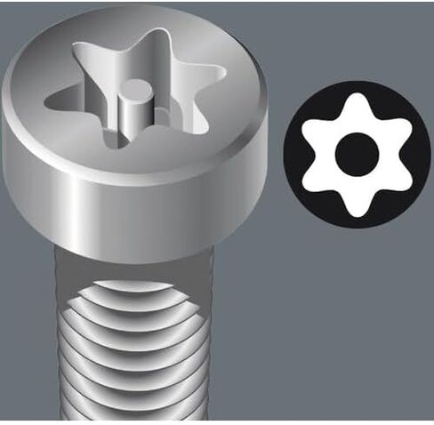 Wera - 5071089001 Series 4 3867/4 Stainless Bit, TORX Bore Hole TX 10 BO, 1/4" Drive in Saudi Arabia