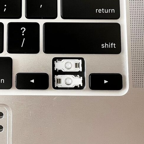 Bfenown Replacement Left Arrow Keycap Key and Hinges for MacBook Air M2 Retina 13.6 inch A2681 2022 Year,15.3 inch A2941 2023 Year, MacBook Pro 14 16 inch M2 Pro/Max A2779 A2780 2023 Year in Saudi Arabia