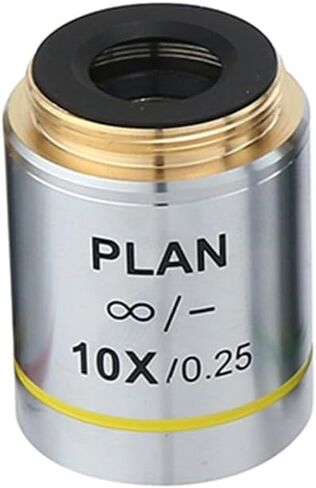 195 Microscope Objective 4X10X20X Achromatic Objective Infinity Objective Microscope Accessories for Compound Magnifier Supplies, Borescopes(60X) in Saudi Arabia