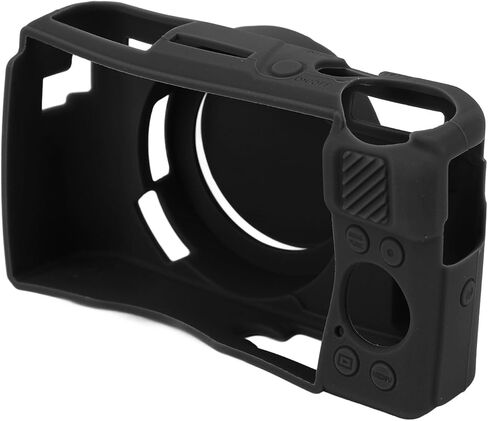 Akozon Camera Silicone Case with Lens Cover Soft Protective Skin for G7X2 Mirrorless Camera (Roseate) in Saudi Arabia