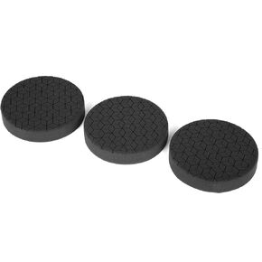 WEN AA1603 6-Inch Fine-Grit Diamond-Cut Foam Polishing Pads for Finishing, Three Pack