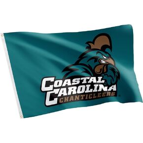 Coastal Carolina University Flag Chanticleers CCU Flags Banners 100% Polyester Indoor Outdoor 3x5 (Style 1)