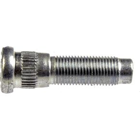 1/2-20 Serrated Wheel Stud - .620 In. Knurl, 1-15/16 In. Length