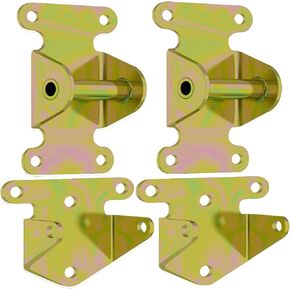 SBC/BBC Frame and Motor Mount Kit - Chevy V8 Solid Steel Frame Mounts Motor Mounts for SBC 283 327 350 400 Small & Big Block Chevy Engines Off Road Racing