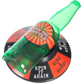 Funtime BA7500 Spin The Bottle Drinking Game, Green